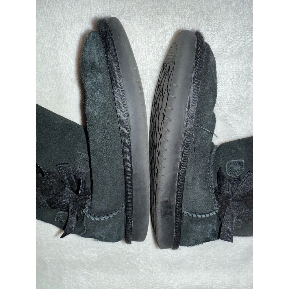 Koolaburra Boots Children's Size‎ 12 Black and Bows